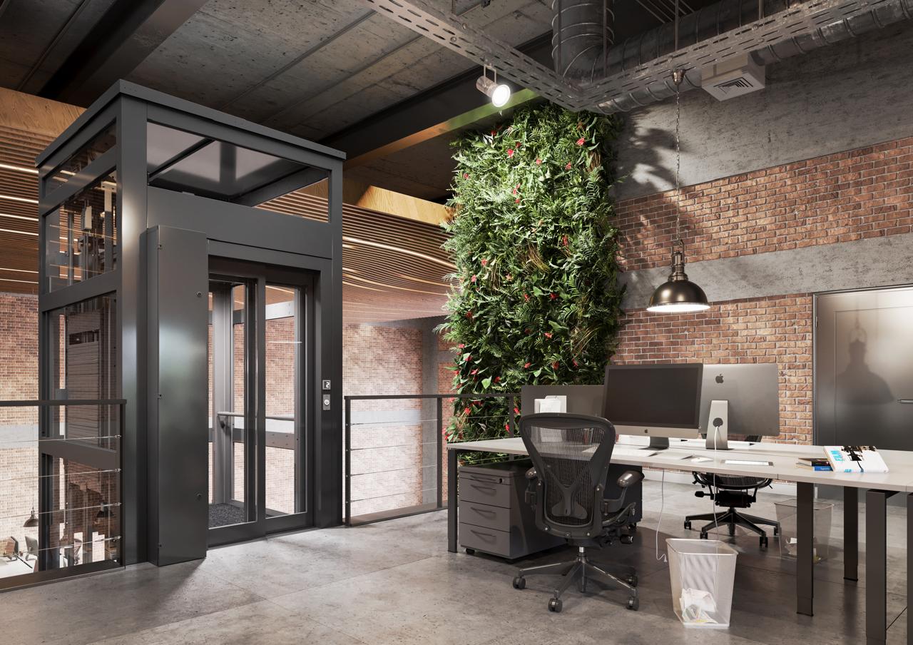 Home lift installation