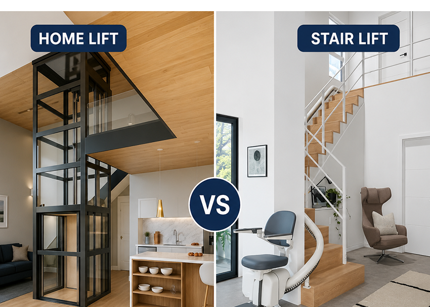 A Home Lift Vs A Stair Lift