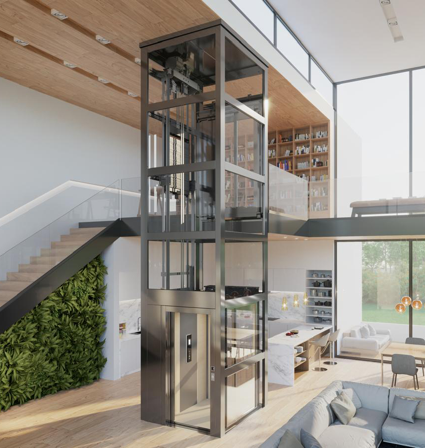 Modern home elevator