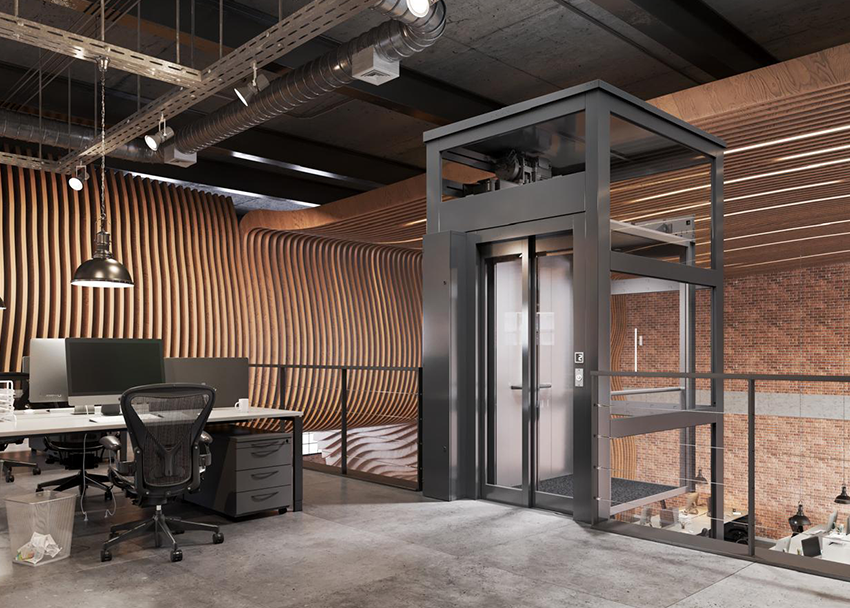 Modern home elevator