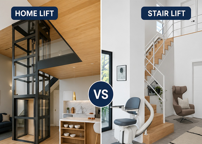 Modern home elevator