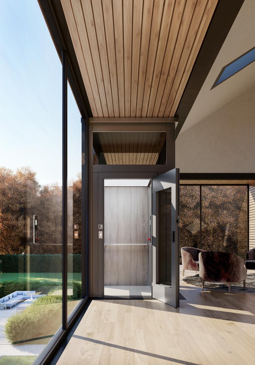 Modern home elevator