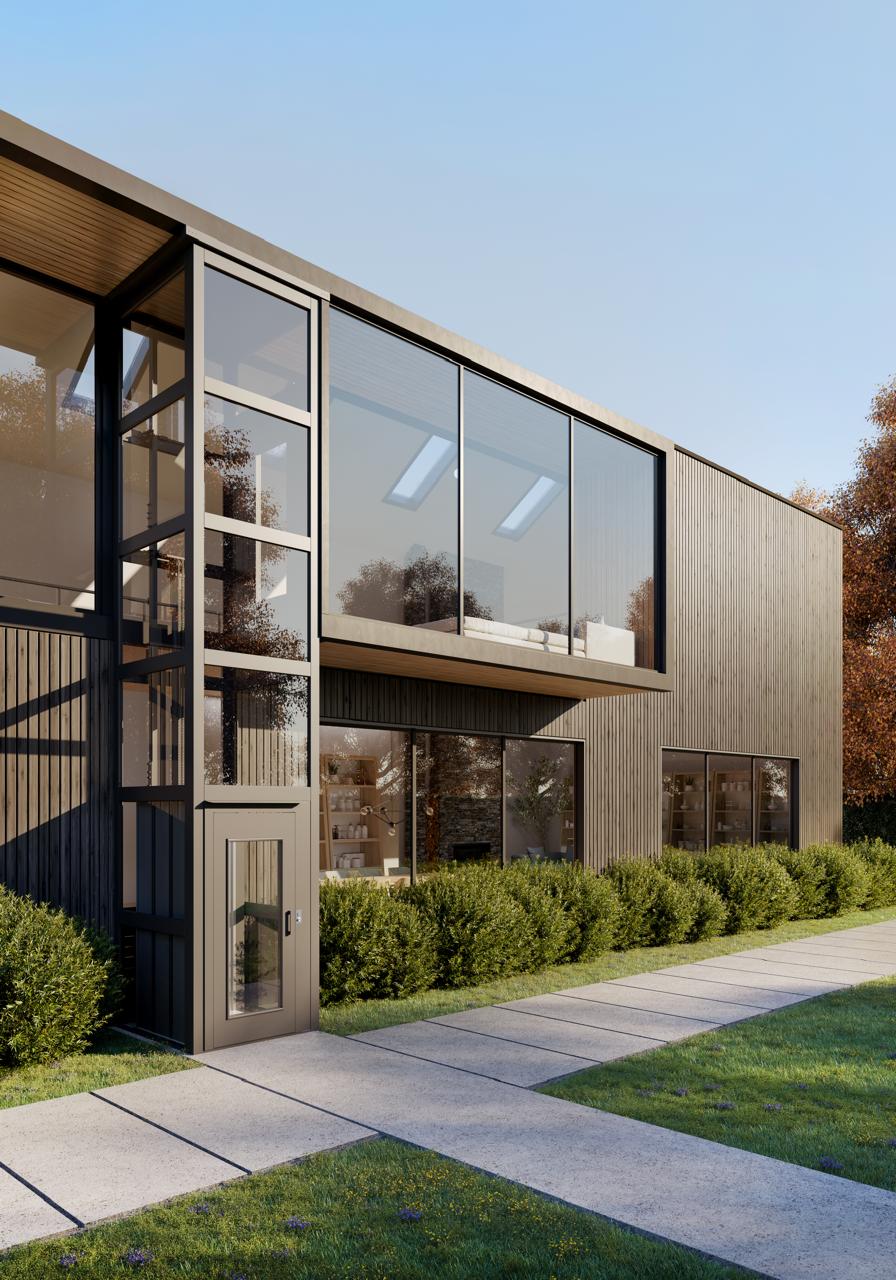 Modern home elevator